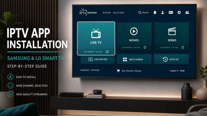 Sansat IPTV auf Smart TV 2026